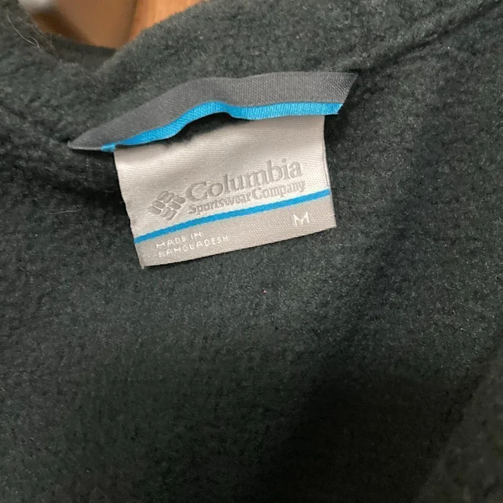 Columbia fleece zip jacket sz m - Picture 2 of 4